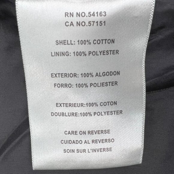 NWT Levi’s Hidden Full Zip & Snap Denim Jacket 4 Snap Pockets Tie Belt SMALL - Picture 15 of 16